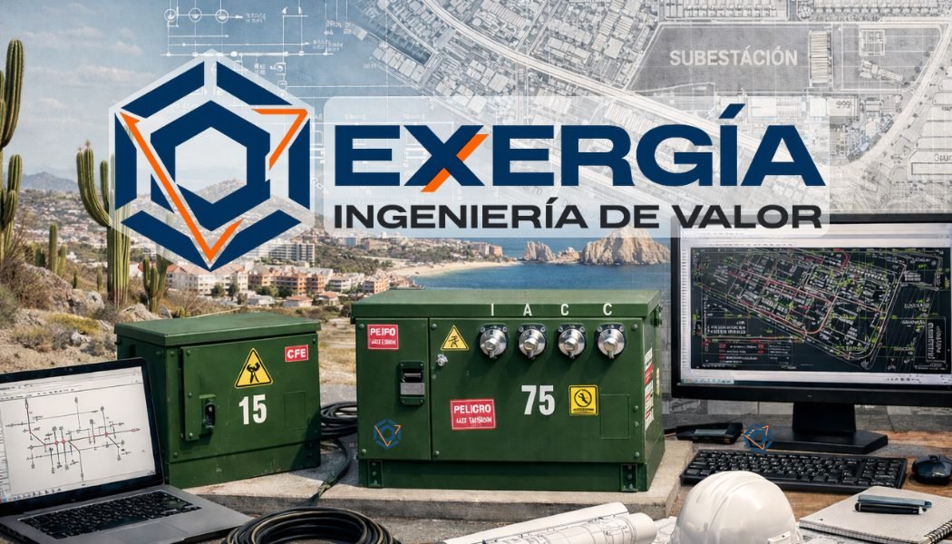 Energía — media y baja tensión, subestaciones, en Los Cabos, BCS