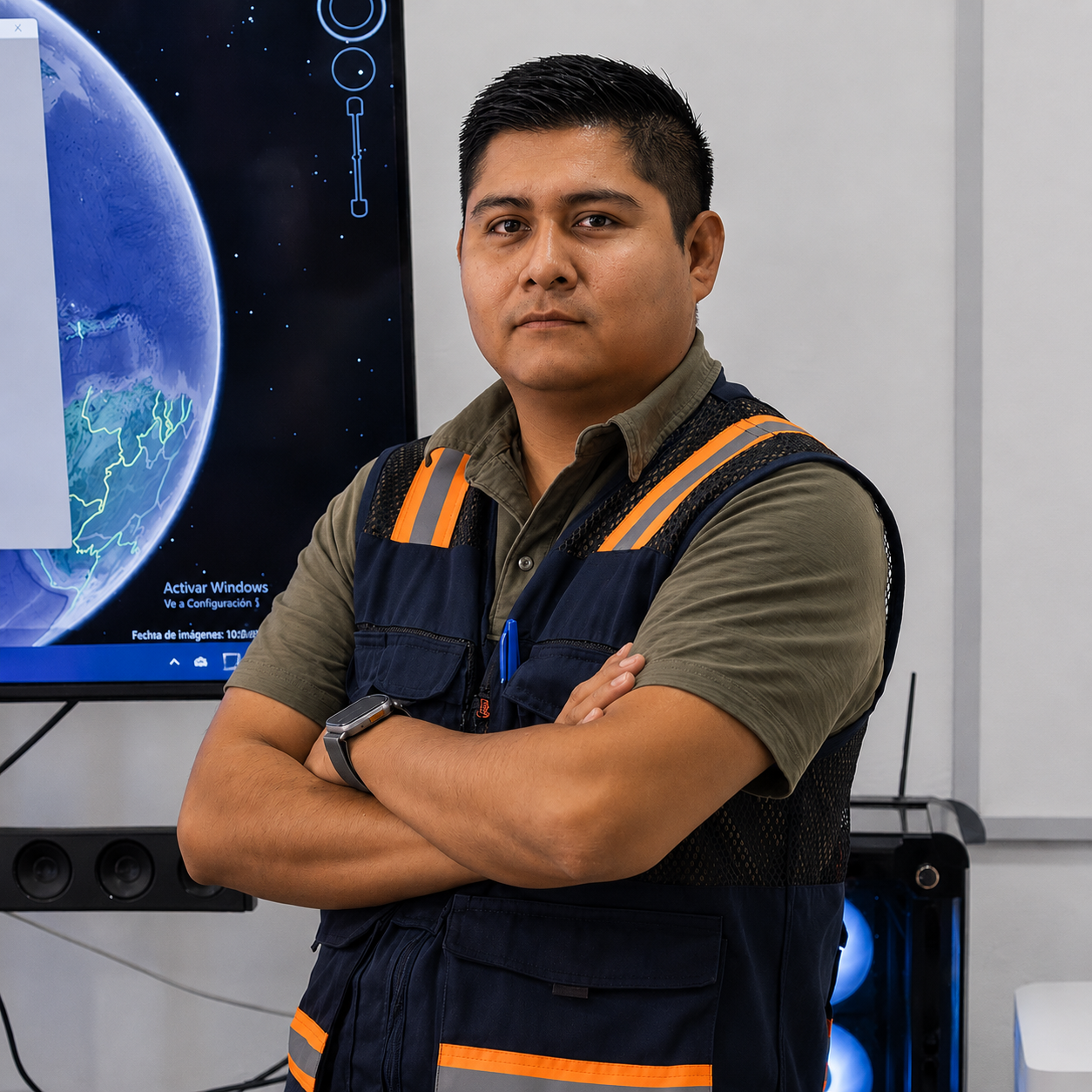 Ing. José Ramón Valencia Bernabe, responsable técnico de EXERGÍA